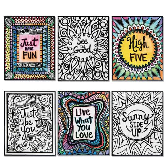 S&S® Worldwide Velvet Art Positive Posters, 24ct.
